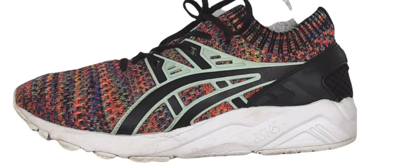 Asics Gel-Kayano Knit Low Top Sneakers Multi-Color Women's (Size 6.5) HN7Q4