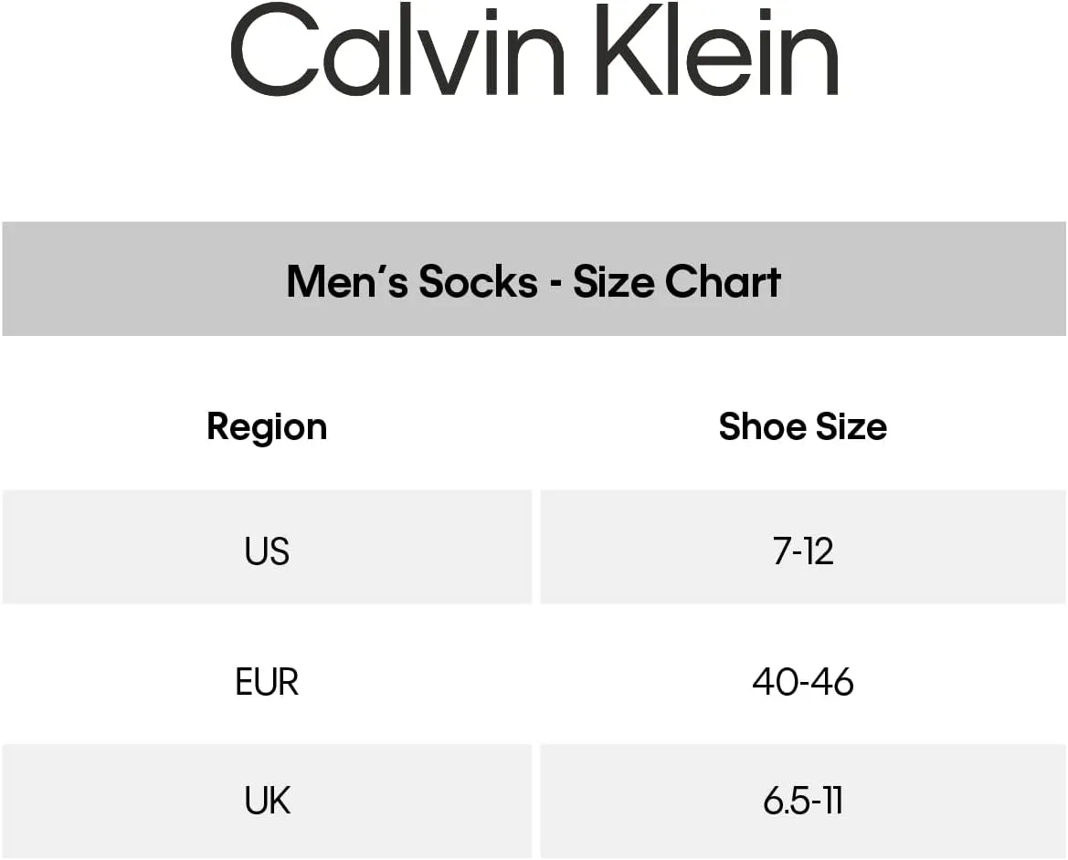 Calvin Klein Men's No Show Socks - 6 Pack Soft Cotton Blend Invisible Liners Loafer Socks for Men with Heel Grip (Size 7-12)