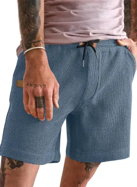 JMIERR Men's Casual 5"/ 7" Shorts Waffle Elastic Waist Drawstring Workout Running Jogging Beach Sweat Shorts with Pockets