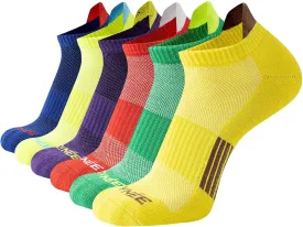 JOYN??E Men??s Athletic Socks Low Cut Cushion Running Socks Breathable Comfort for Sports 6 Pack
