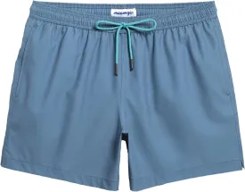 maamgic Mens Boys 80s 90s Vintage 4 Way Stretch Swim Trunks with Mesh Lining Quick Dry Swim Suits Board Shorts