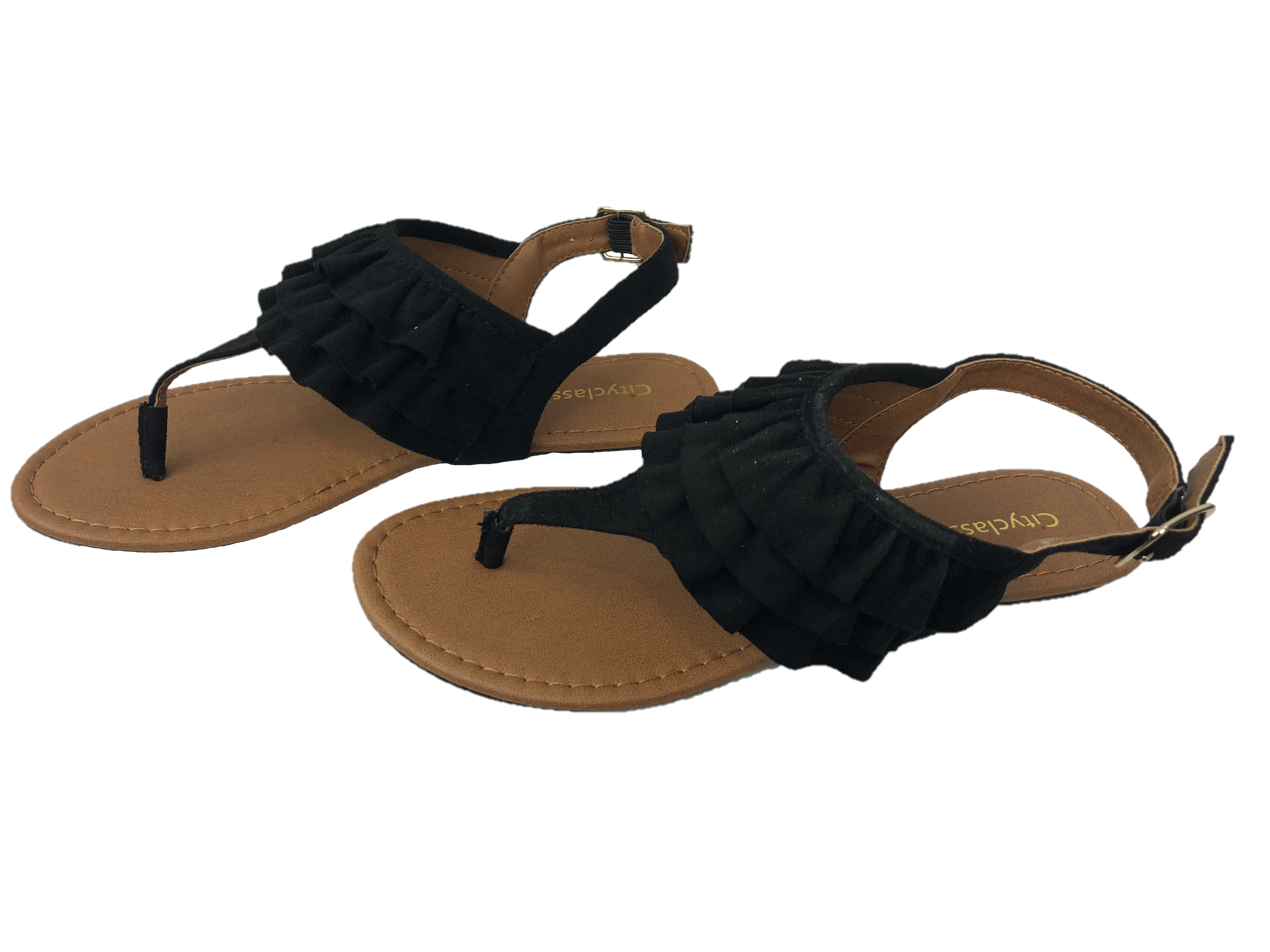 Sam Black Thong Sandals