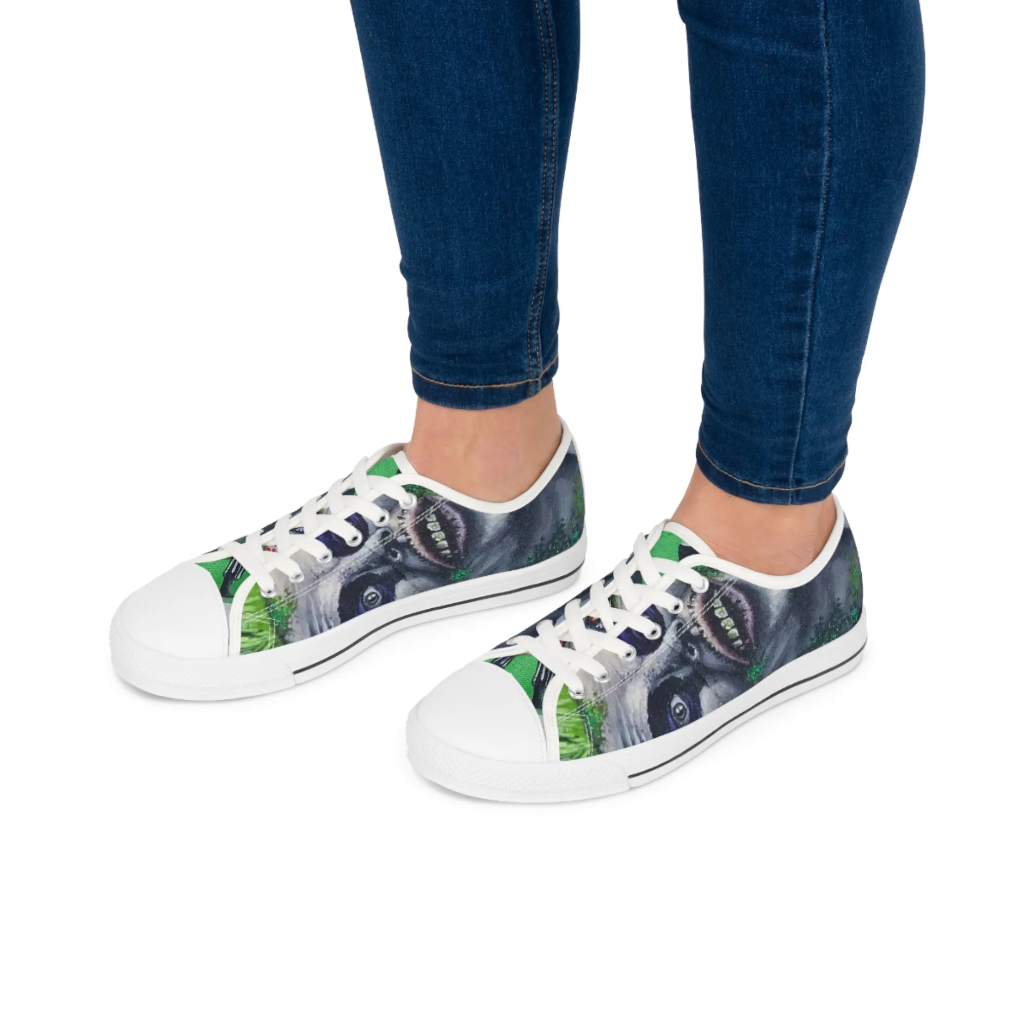 The Ghost With The Most - Low Top Sneakers